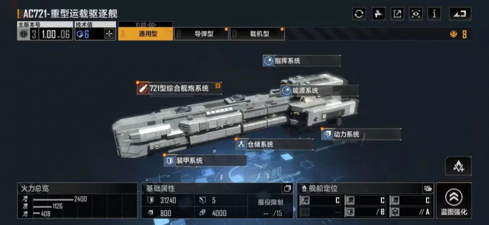 无尽的拉格朗日AC721驱逐舰怎么样_无尽的拉格朗日ac721导弹驱逐舰 无尽的拉格朗日AC721驱逐舰怎么样_无尽的拉格朗日ac721导弹驱逐舰