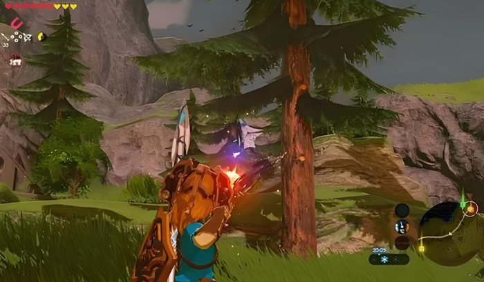 旷野之息里的各种元素杖怎么使用1