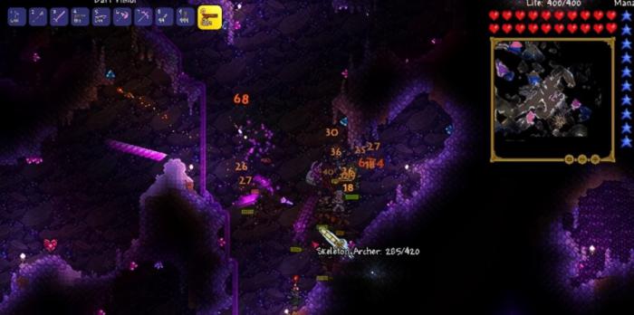 泰拉瑞亚洞穴层有哪些怪3