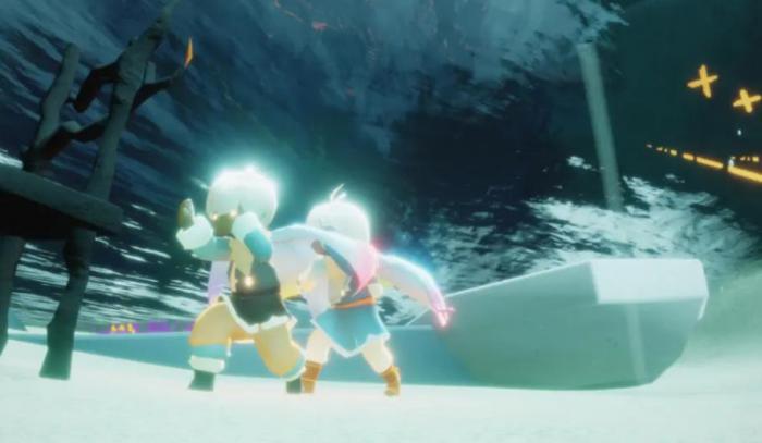 光遇怎么潜到水里去2