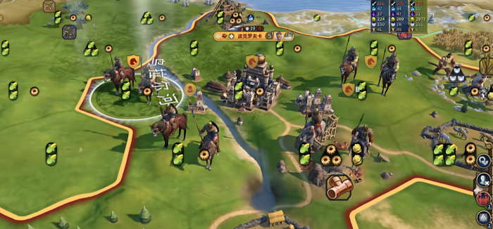 文明6陆地战斗单位数值怎么看1