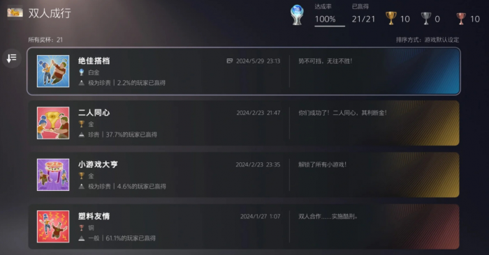 双人成行雪景球之后的成就怎么拿1