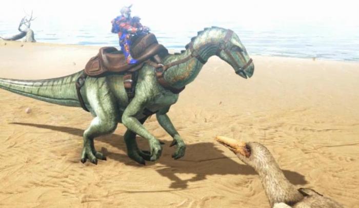 方舟生存进化禽龙怎么驯服1