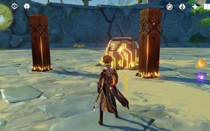 原神三界路六个雷柱如何点亮1