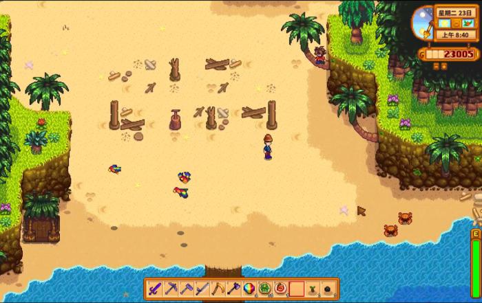 星露谷物语姜岛在哪里去2