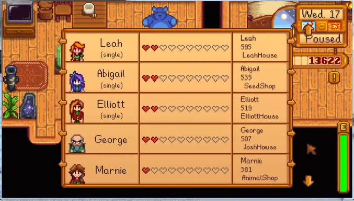 星露谷物语人物十心怎么获得3