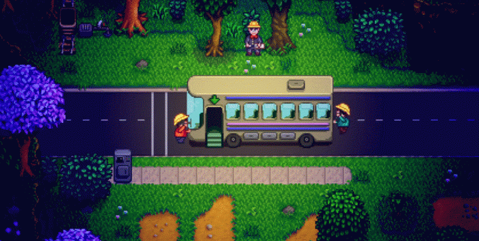 星露谷物语大巴车怎么开启1