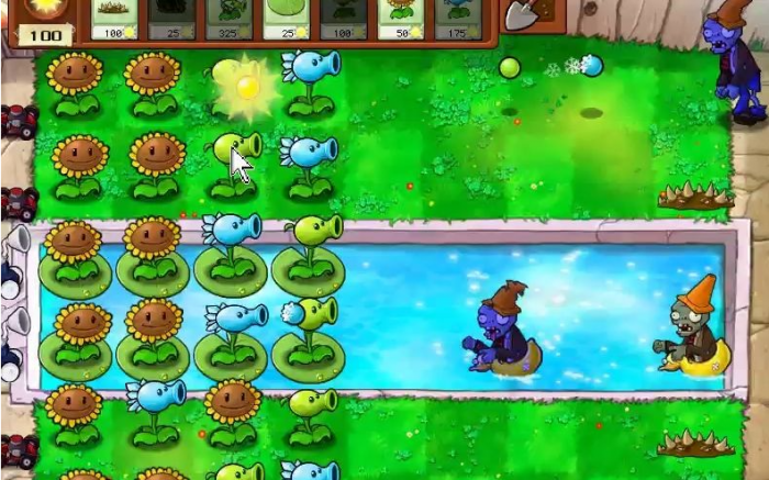 植物大战僵尸池塘关怎么过1
