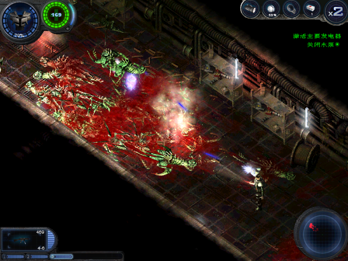 孤胆枪手2如何调锁血2