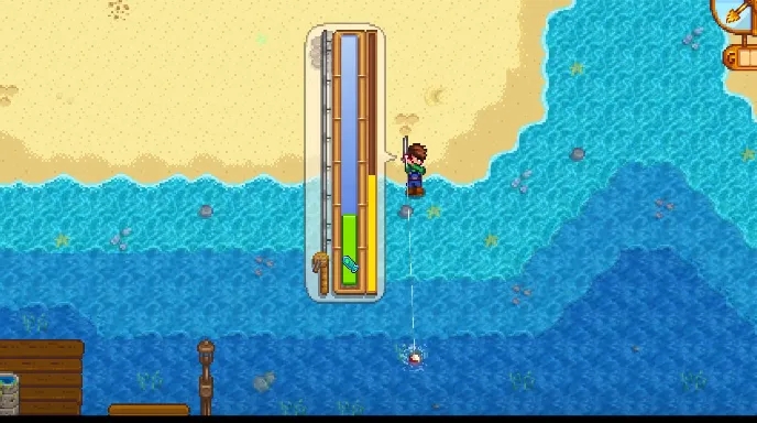 星露谷物语斜着钓鱼怎么钓2