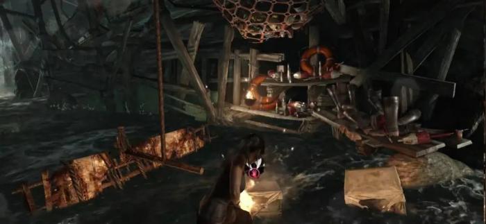 古墓丽影潜水那关怎么过2