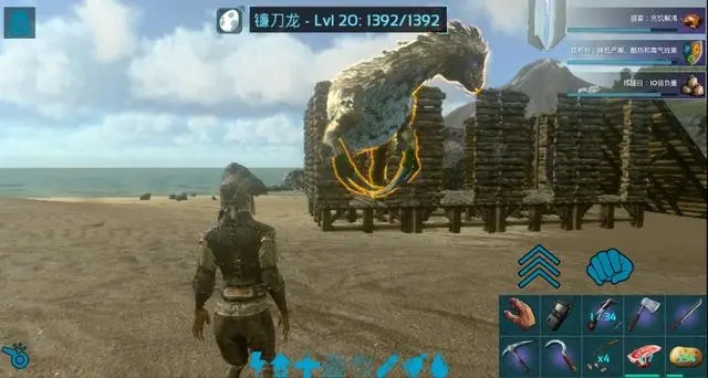 方舟生存进化镰刀龙怎么加点1