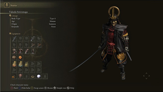 艾尔登法环武士风格套装怎么样2