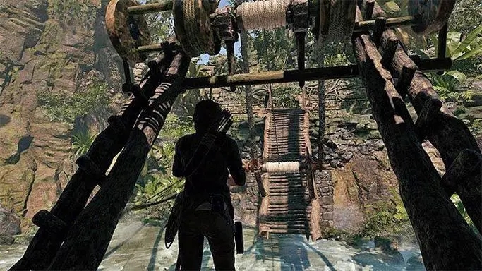 古墓丽影11桥怎么拉起来_古墓丽影11桥怎么过