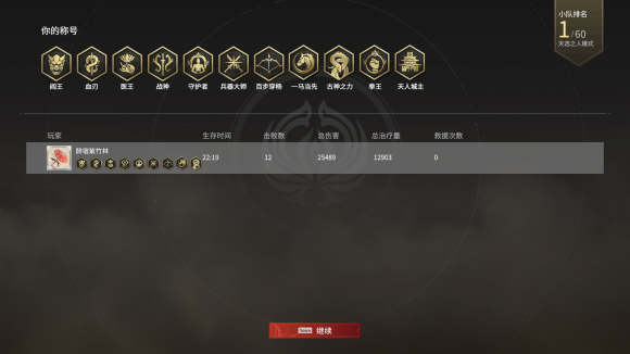 永劫无间仁心是什么成就2