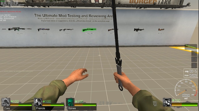 求生之路2武器展示动作怎么用_求生之路2武器展示地图