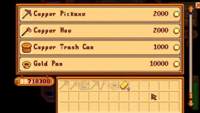 星露谷物语可升级工具有哪些2