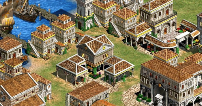 帝国时代2怎么取消建筑1