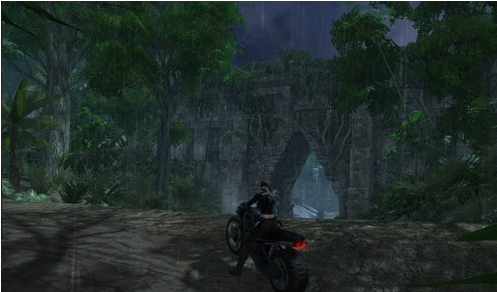 古墓丽影蛇头放火怎么过1