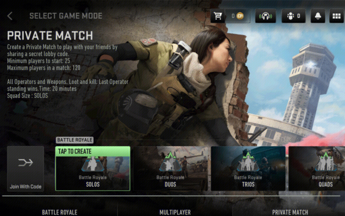 使命召唤战区手游角色怎么解锁1