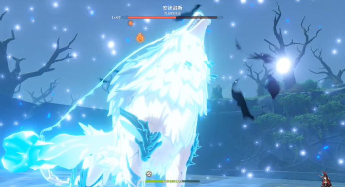 原神北极狼王怎么打2