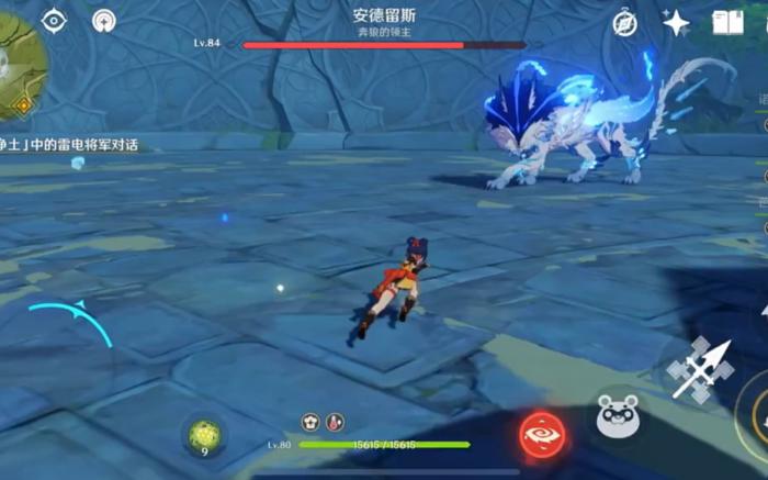 原神中怎么挑战狼王3