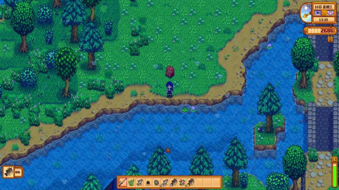 星露谷物语怎么把硬木变成木头1