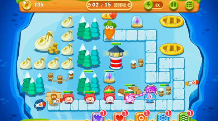 保卫萝卜第5关怎么过_保卫萝卜第15关攻略视频