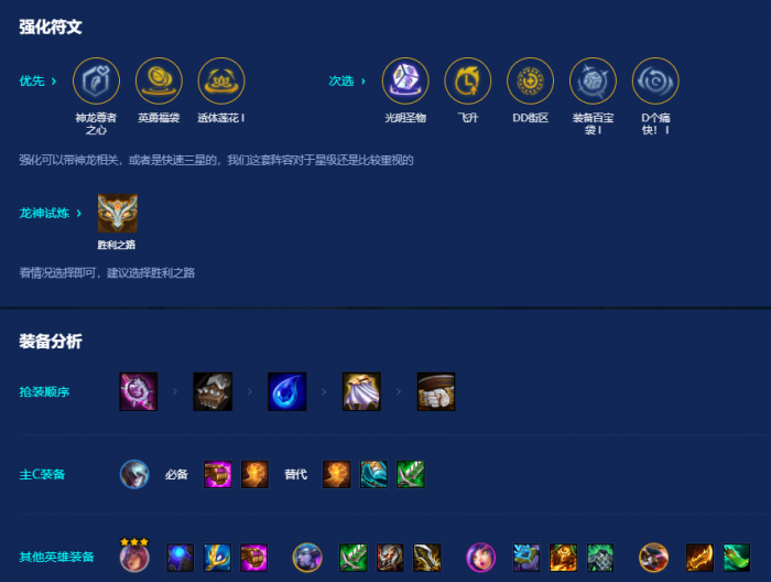 金铲铲之战巨龙之巢神龙李青怎么玩2