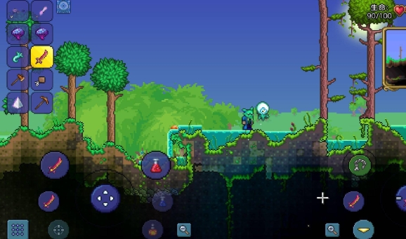 泰拉瑞亚怎么快速挖矿_泰拉瑞亚挖矿自动瞄准怎么开