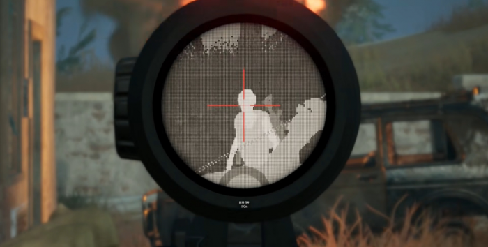 绝地求生里面的枪怎么有红外线3