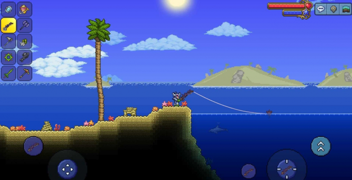 泰拉瑞亚手游开局要干什么1