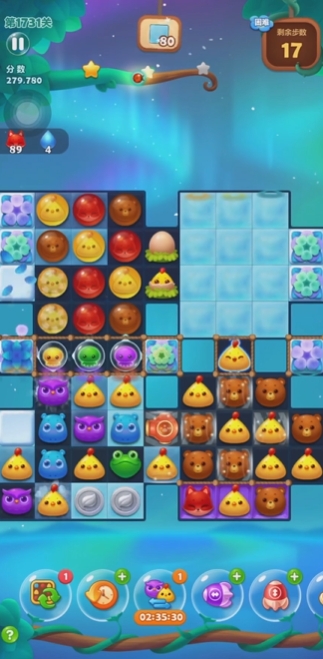 开心消消乐第1731关怎么过2