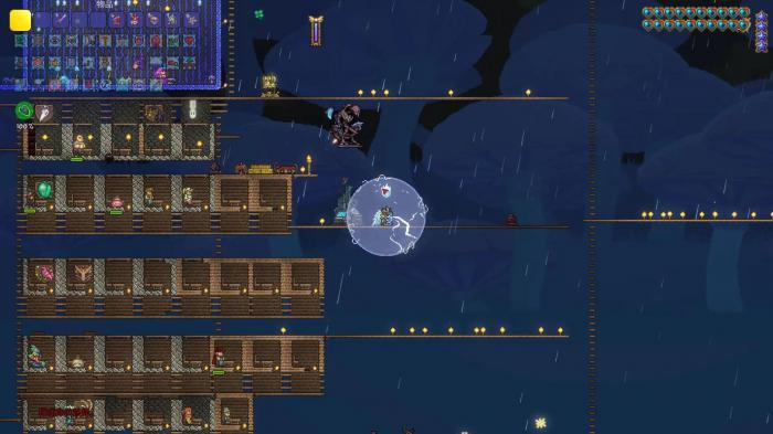 泰拉瑞亚新手要怎么打怪物2