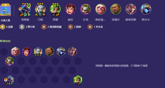 金铲铲之战s13监察大嘴怎么玩1