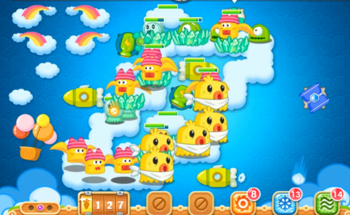 保卫萝卜2第59关怎么在规定时间内通过2