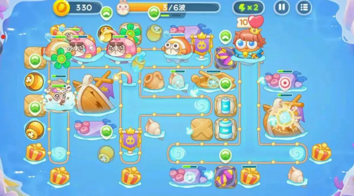 保卫萝卜4第一章第20关怎么过3