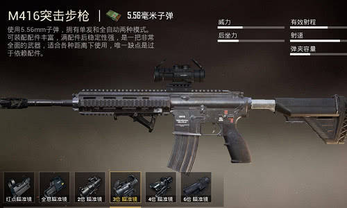 绝地求生哪把步枪最强1