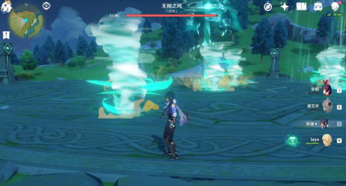 原神怎么打无相之风1