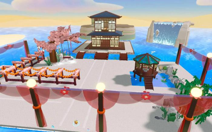 蛋仔派对中庄园如何搭建1