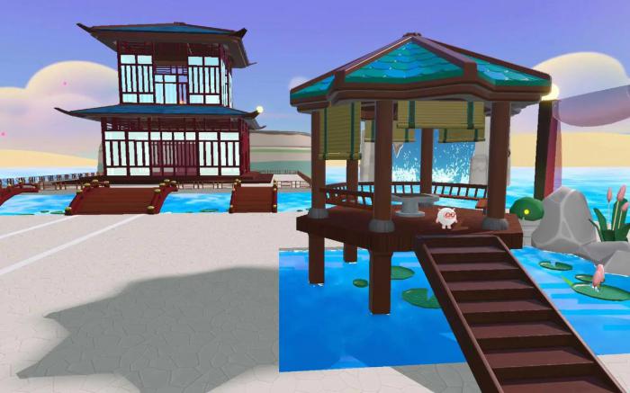 蛋仔派对中庄园如何搭建2