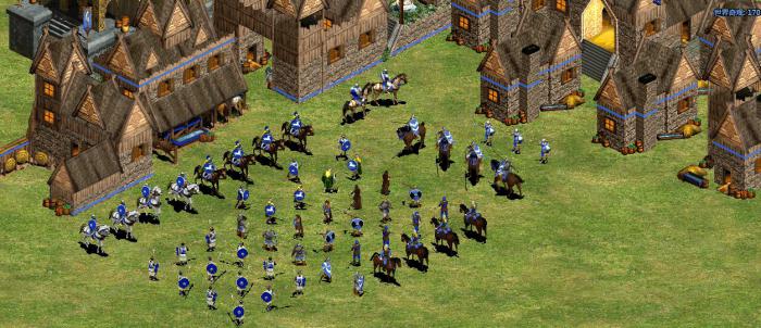 帝国时代2怎么快速升级兵种1