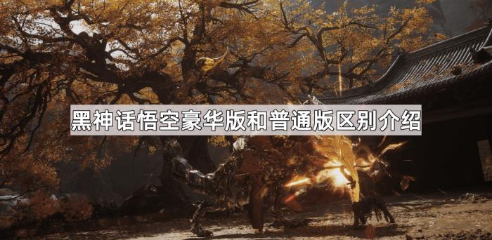 黑神话悟空豪华版和普通版区别介绍_黑神话悟空值得买吗