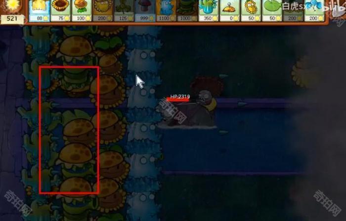 《植物大战僵尸杂交版》挑战模式第77关通关攻略5