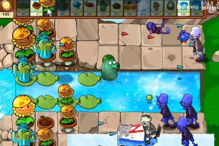 《植物大战僵尸杂交版》挑战模式第61关通关攻略3