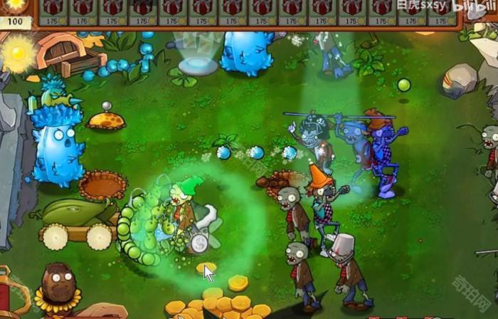 《植物大战僵尸杂交版》挑战模式第44关通关攻略3