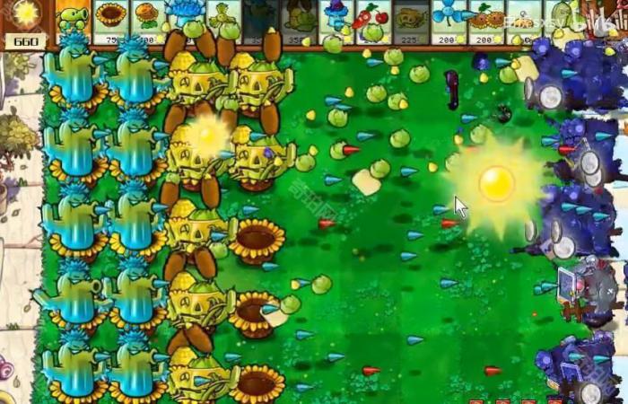 《植物大战僵尸杂交版》挑战模式第20关通关攻略6