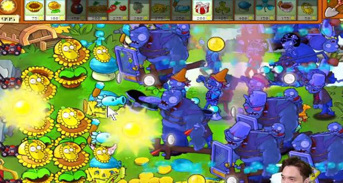 《植物大战僵尸杂交版》冒险模式第53关通关攻略5