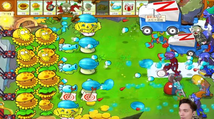 《植物大战僵尸杂交版》冒险模式第52关通关攻略4