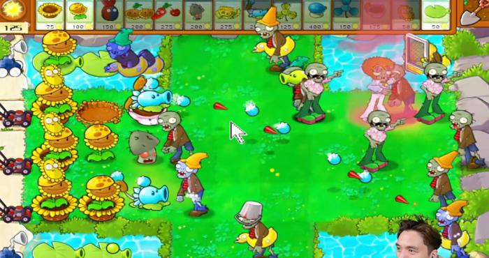 《植物大战僵尸杂交版》冒险模式第54关通关攻略3